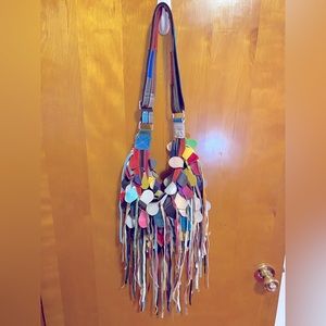 Genuine leather, unique purse. Basically brand new never been used!